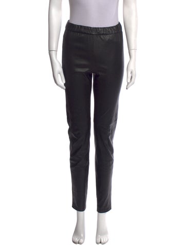 etcetera Pants Leather Skinny Leg US 2 | XS