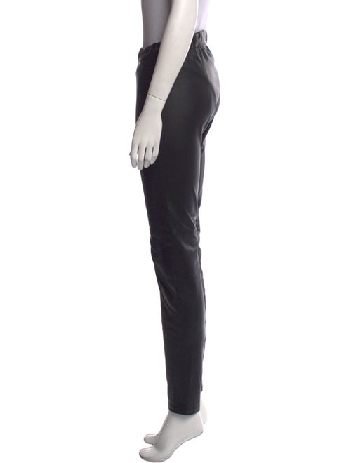 etcetera Leather Skinny Leg Pants