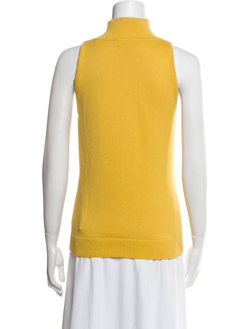 etcetera Turtleneck Sleeveless Top