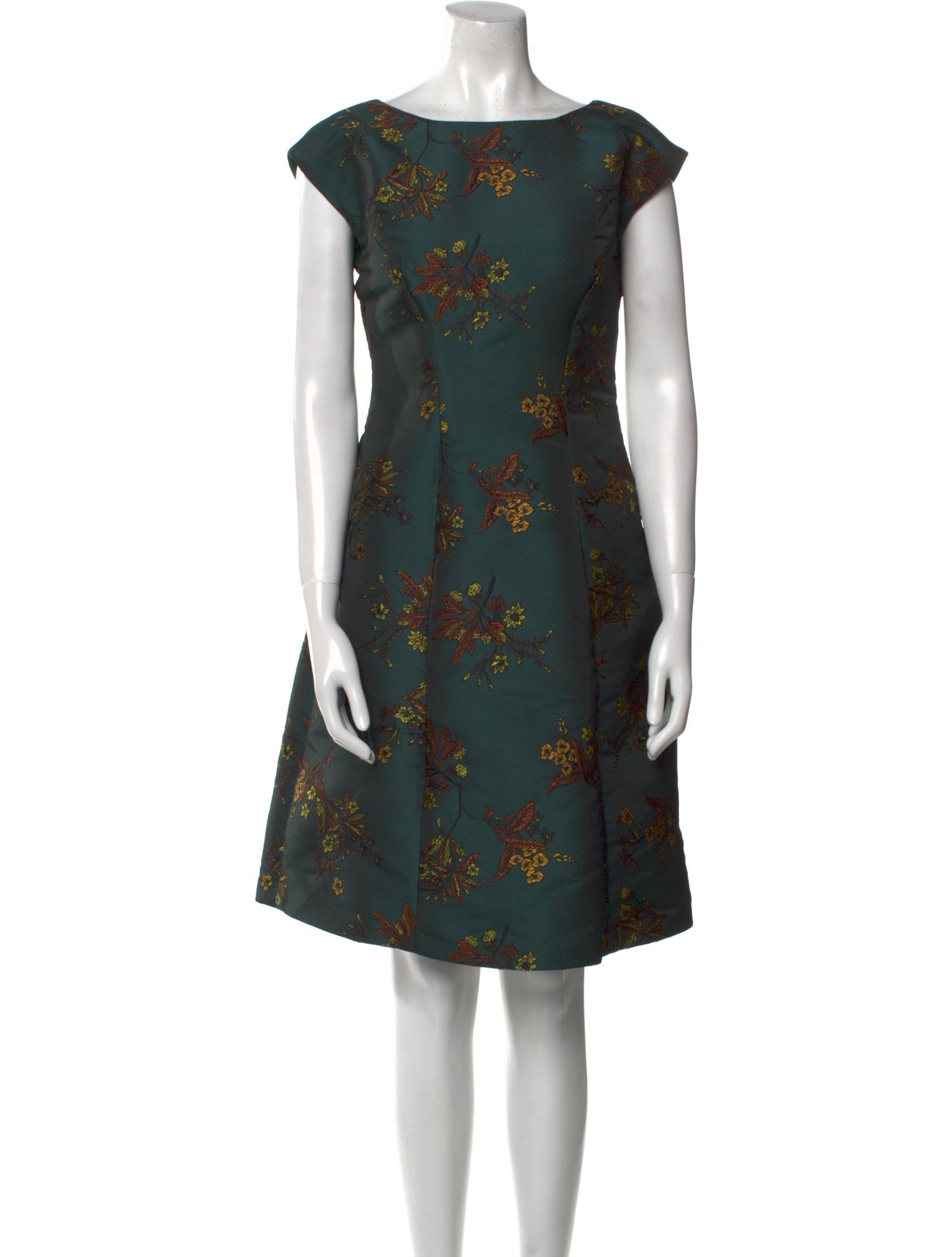 etcetera Printed Knee-Length Dress w/ Tags