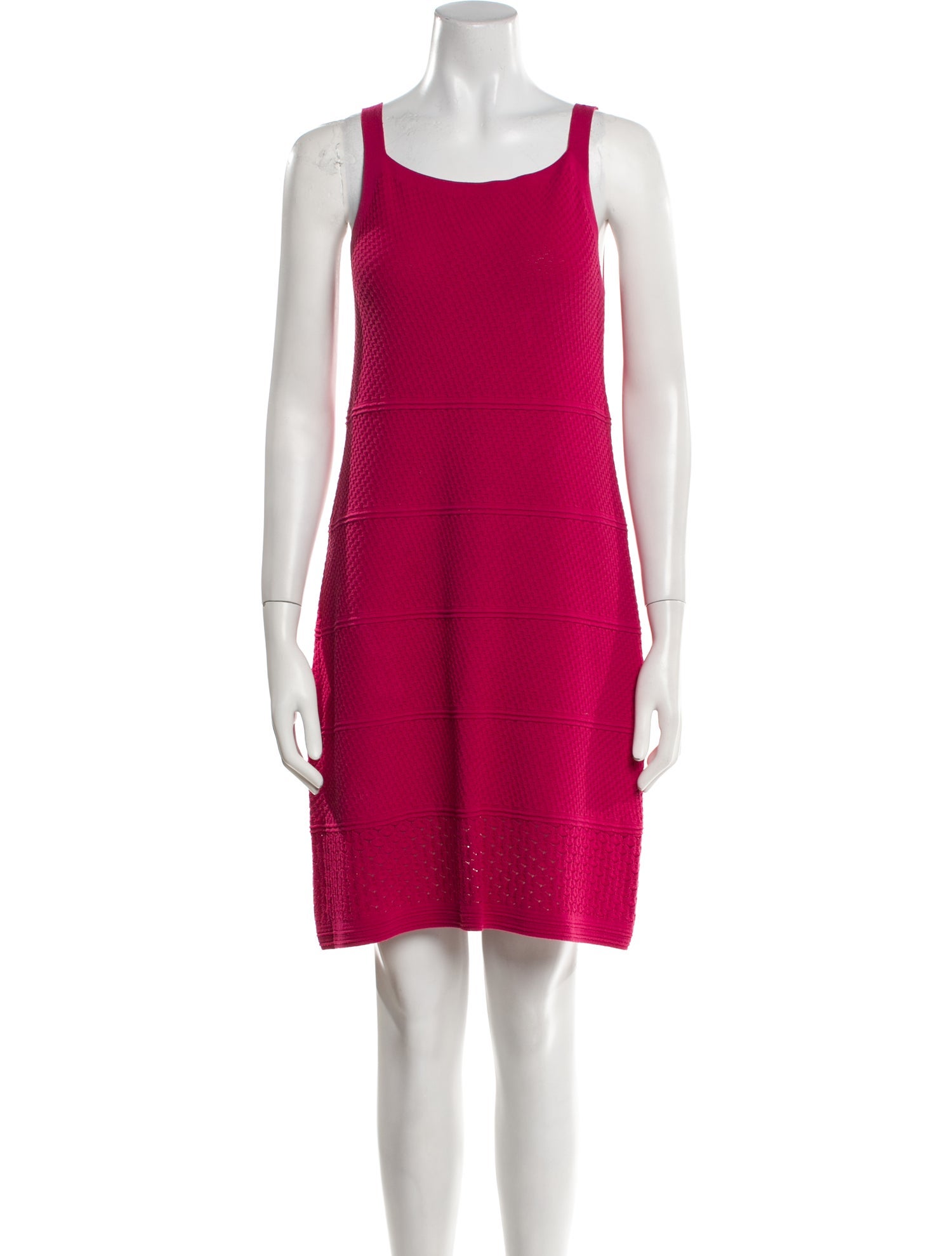 etcetera Scoop Neck Mini Dress