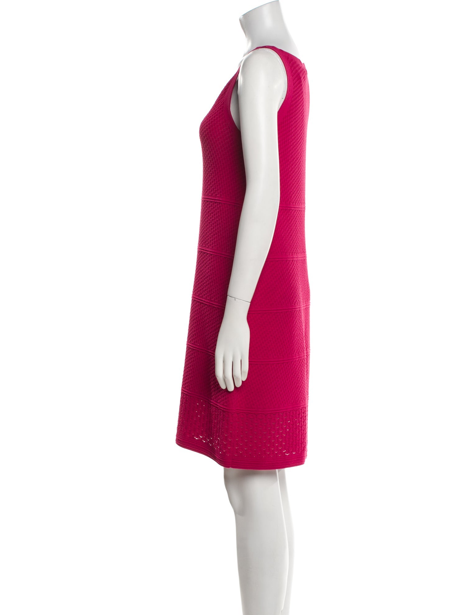 etcetera Scoop Neck Mini Dress