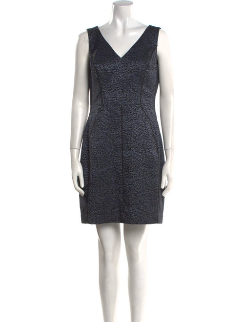 etcetera V-Neck Mini Dress