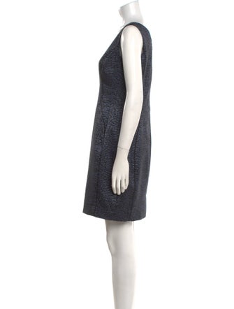 etcetera V-Neck Mini Dress