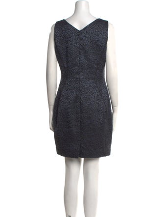 etcetera V-Neck Mini Dress