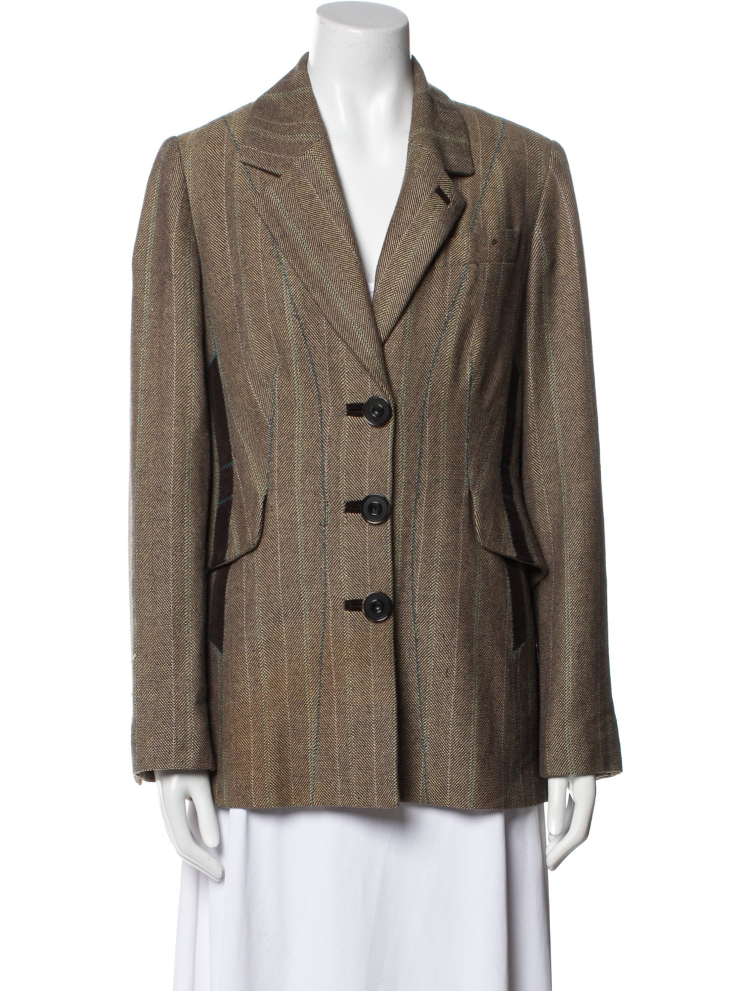 etcetera Striped Blazer