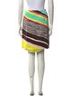 etcetera Striped Knee-Length Skirt