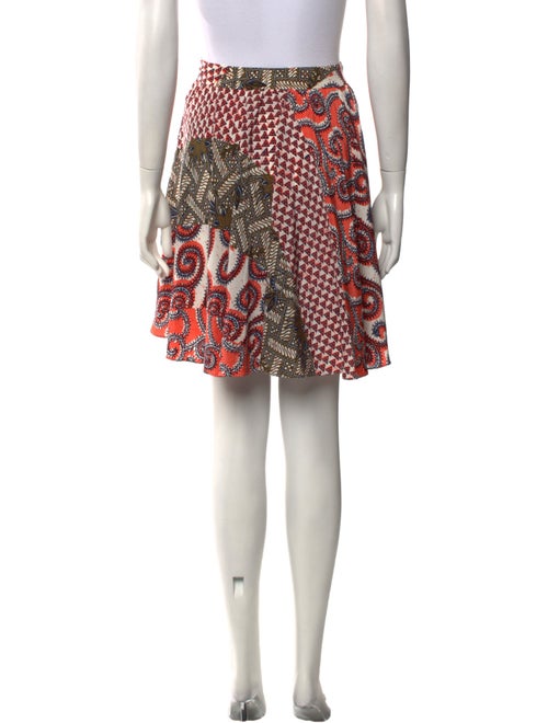 etcetera Silk Knee-Length Skirt