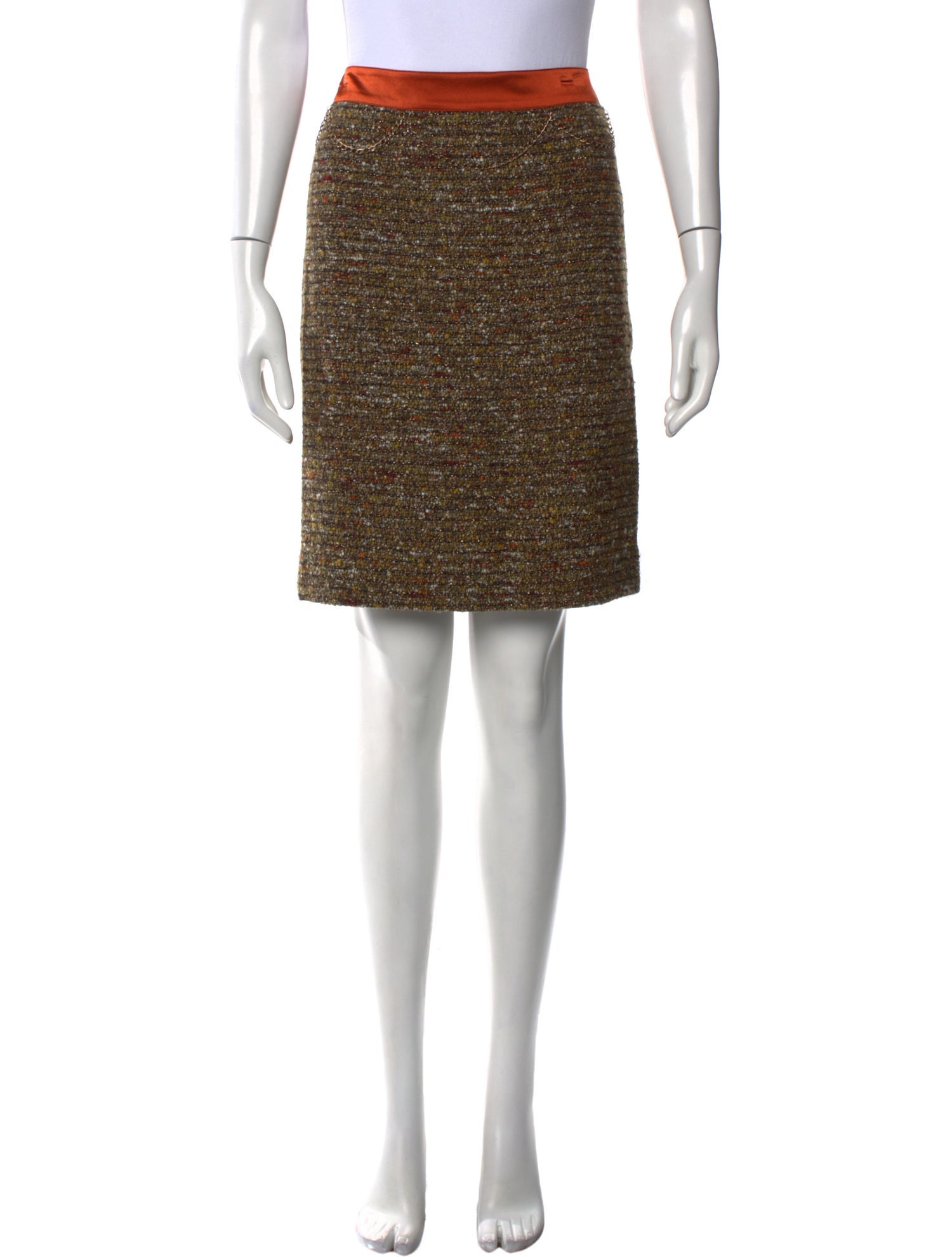 etcetera Printed Knee-Length Skirt