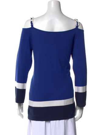 etcetera Square Neckline Long Sleeve Top