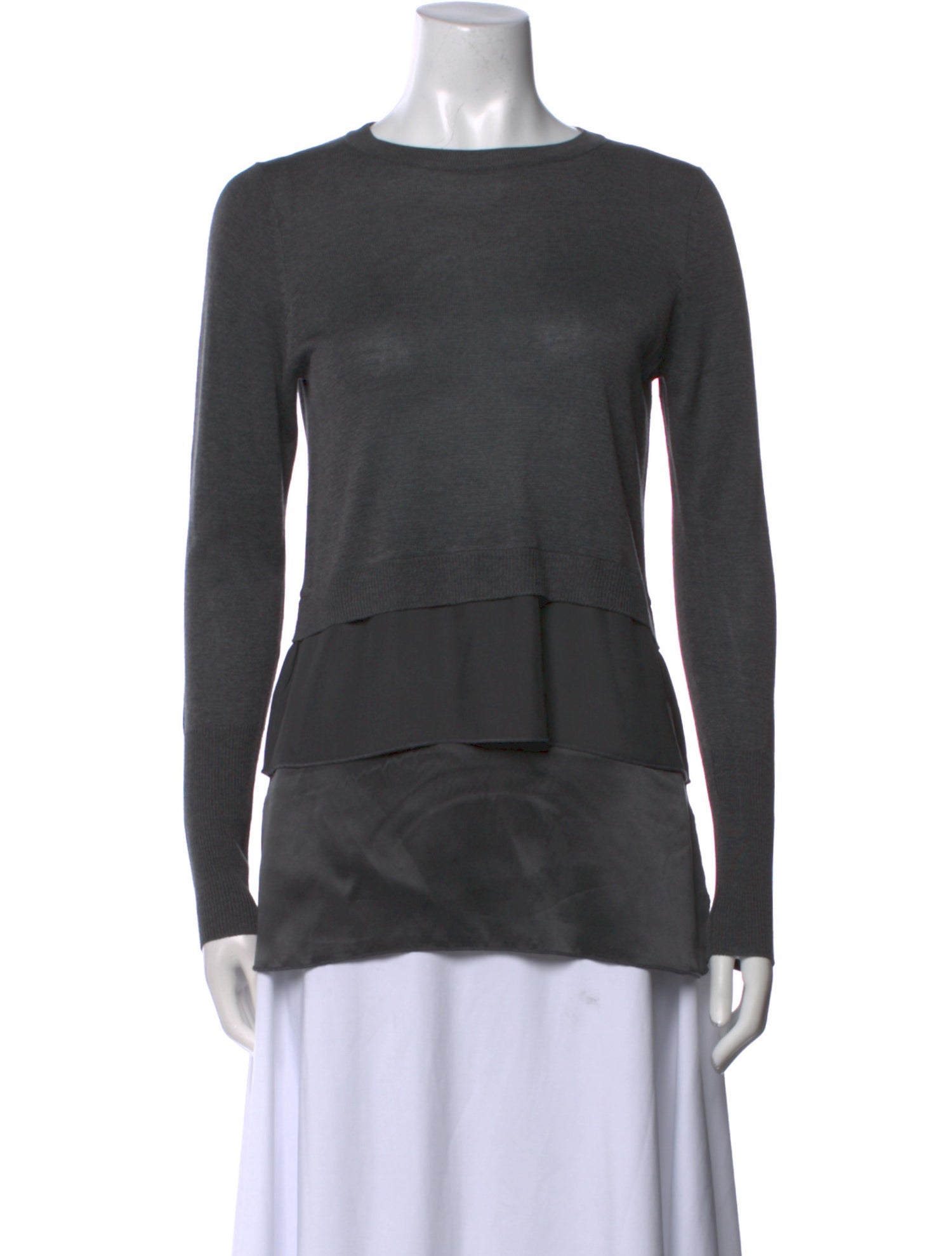 etcetera Bateau Neckline Long Sleeve Top