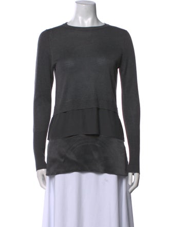 etcetera Bateau Neckline Long Sleeve Top