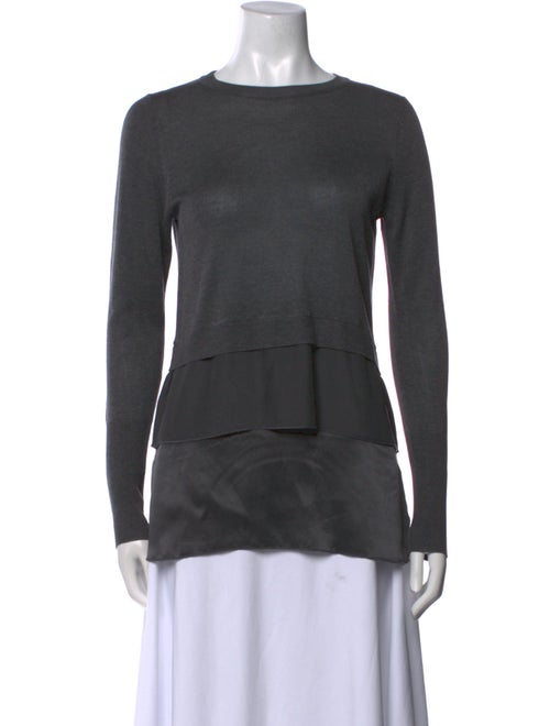 etcetera Bateau Neckline Long Sleeve Top