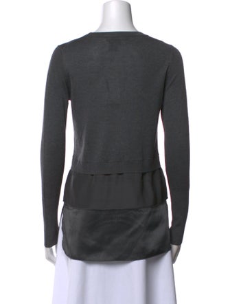 etcetera Bateau Neckline Long Sleeve Top