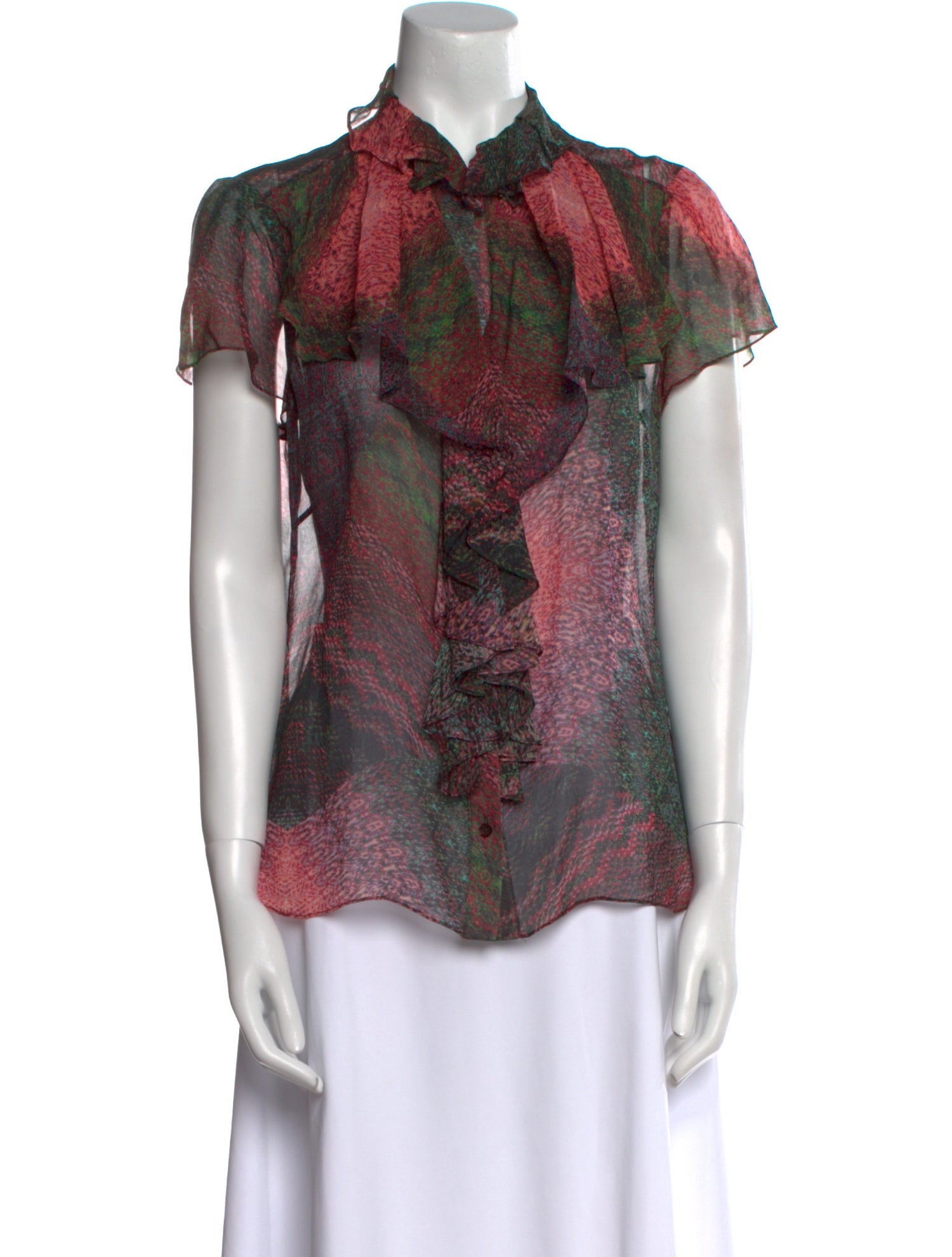 etcetera Silk Printed Blouse