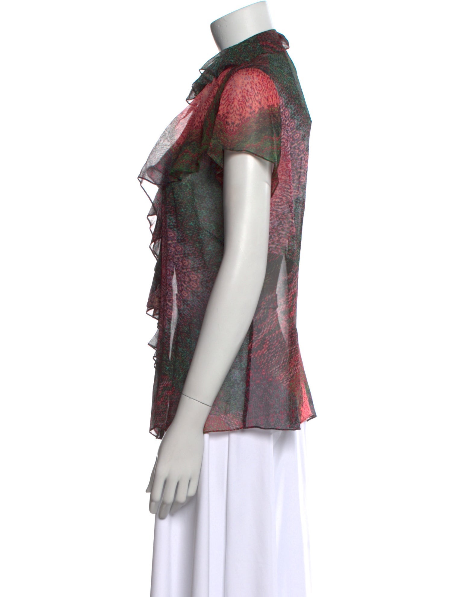etcetera Silk Printed Blouse
