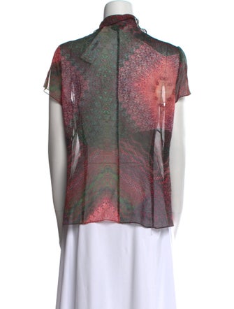 etcetera Silk Printed Blouse