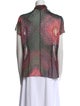 etcetera Silk Printed Blouse