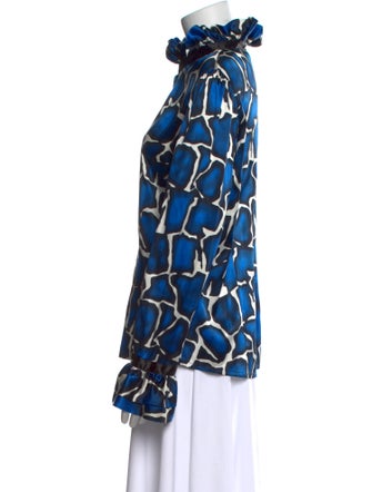 etcetera Silk Printed Blouse