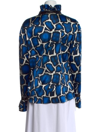 etcetera Silk Printed Blouse