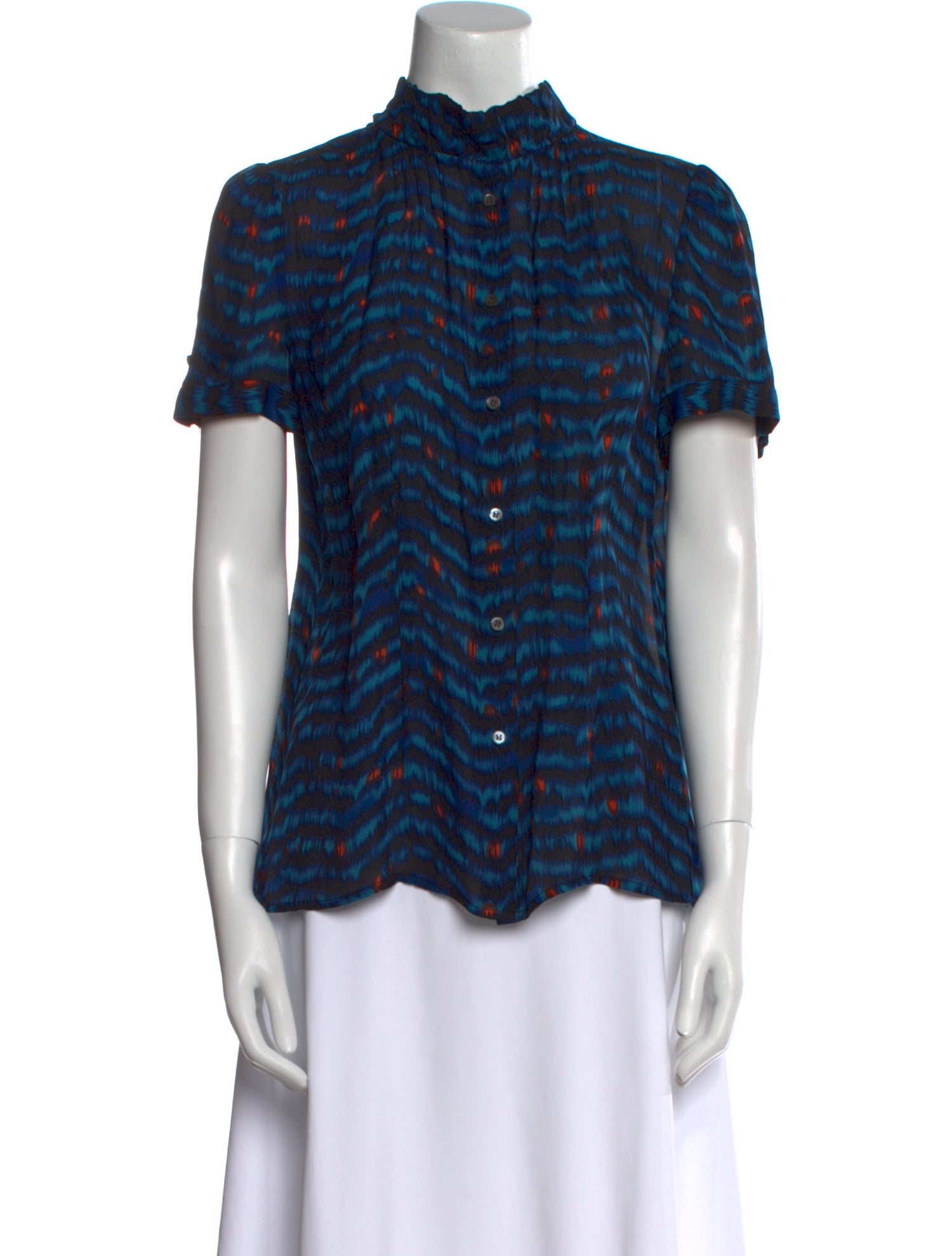 etcetera Silk Printed Blouse