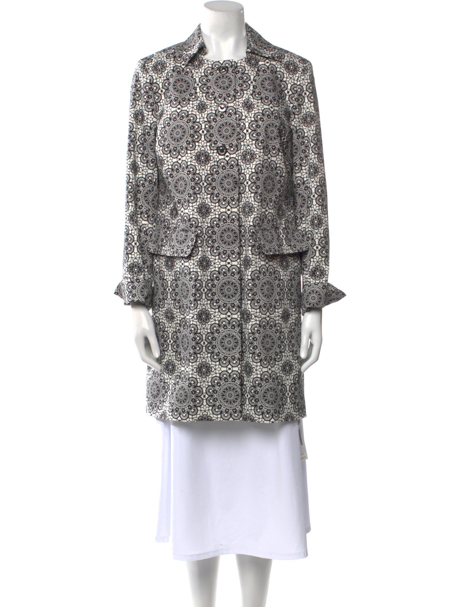 etcetera Floral Print Mini Dress