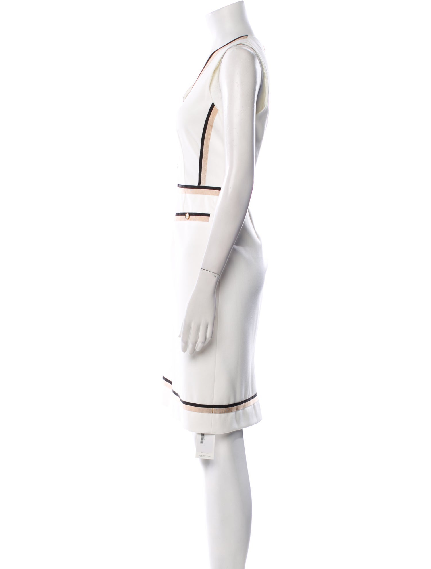 etcetera V-Neck Knee-Length Dress