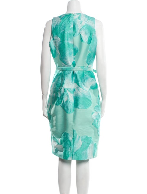 etcetera Floral Print Knee-Length Dress