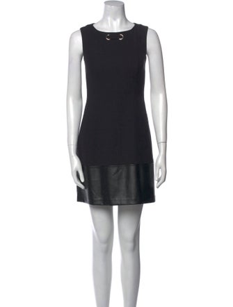 etcetera Scoop Neck Mini Dress