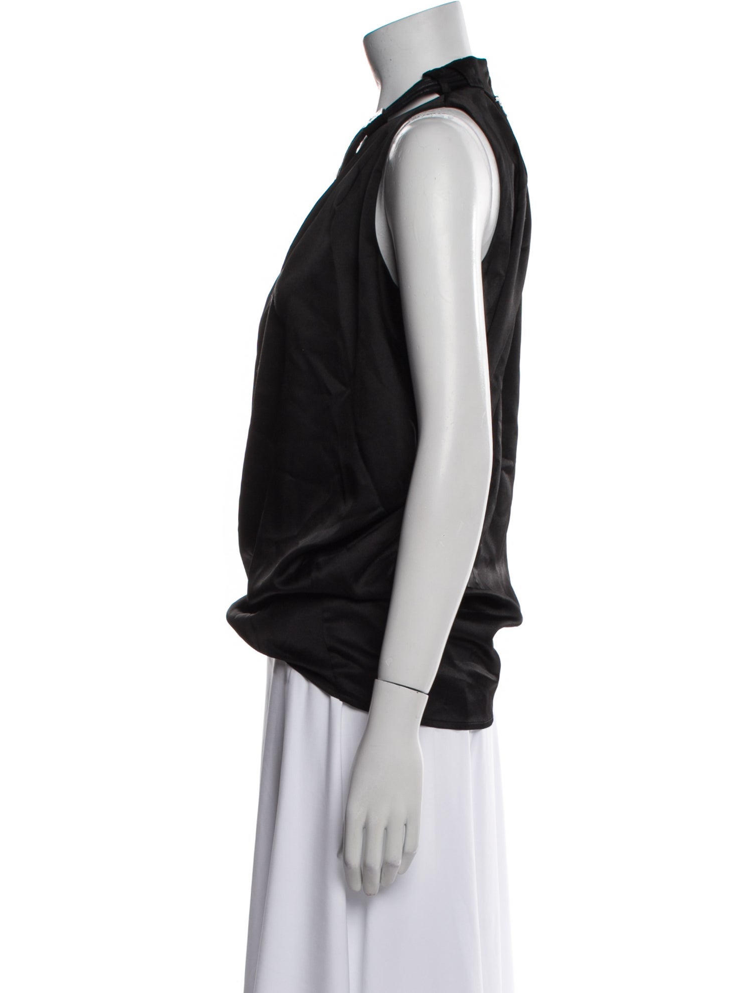 etcetera Cowl Neck Sleeveless Top