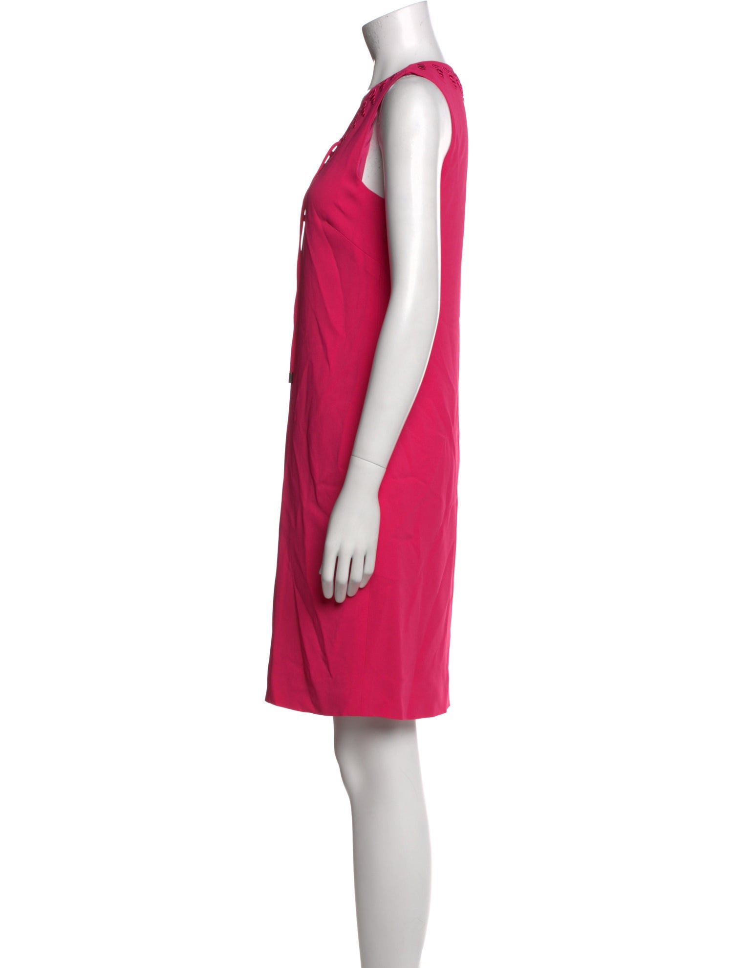 etcetera V-Neck Mini Dress