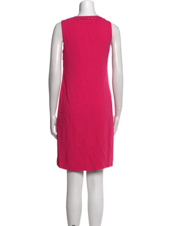 etcetera V-Neck Mini Dress