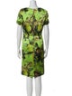 etcetera Silk Knee-Length Dress