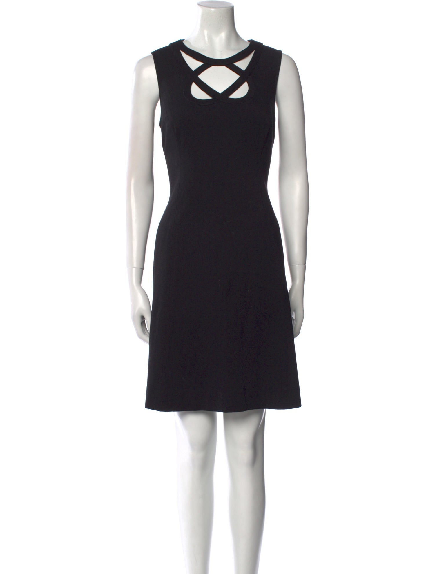 etcetera Scoop Neck Knee-Length Dress