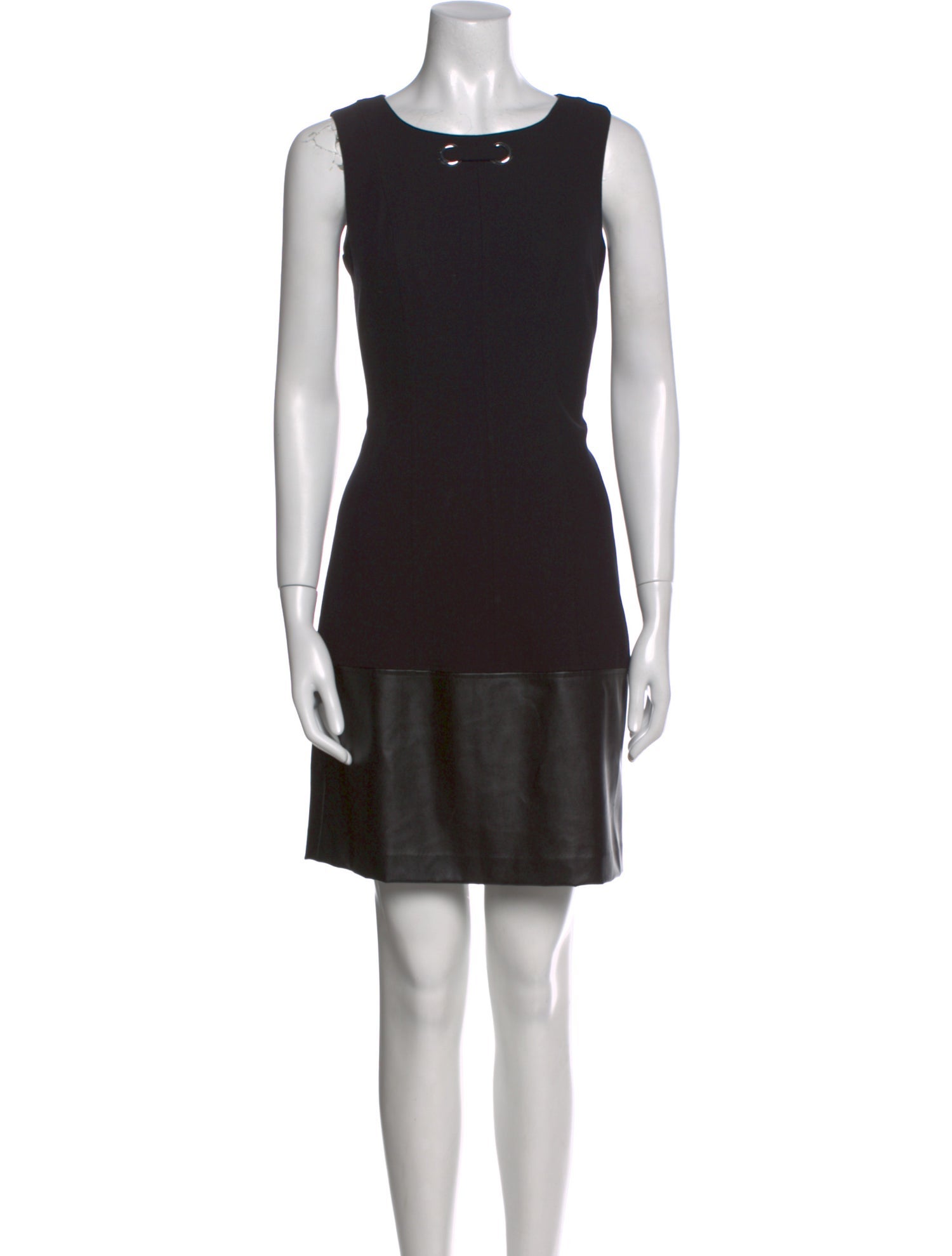 etcetera Scoop Neck Mini Dress