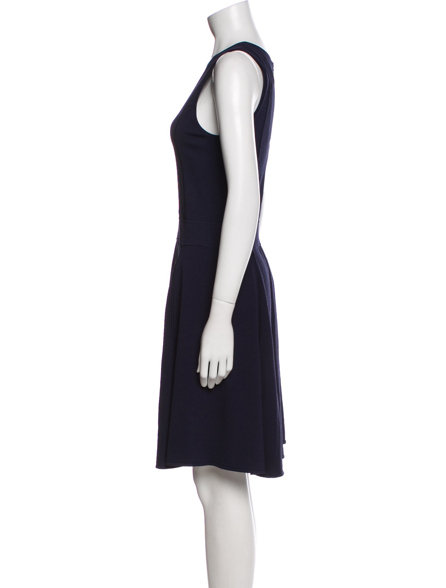 etcetera V-Neck Knee-Length Dress