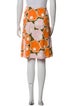 etcetera Floral Print Knee-Length Skirt