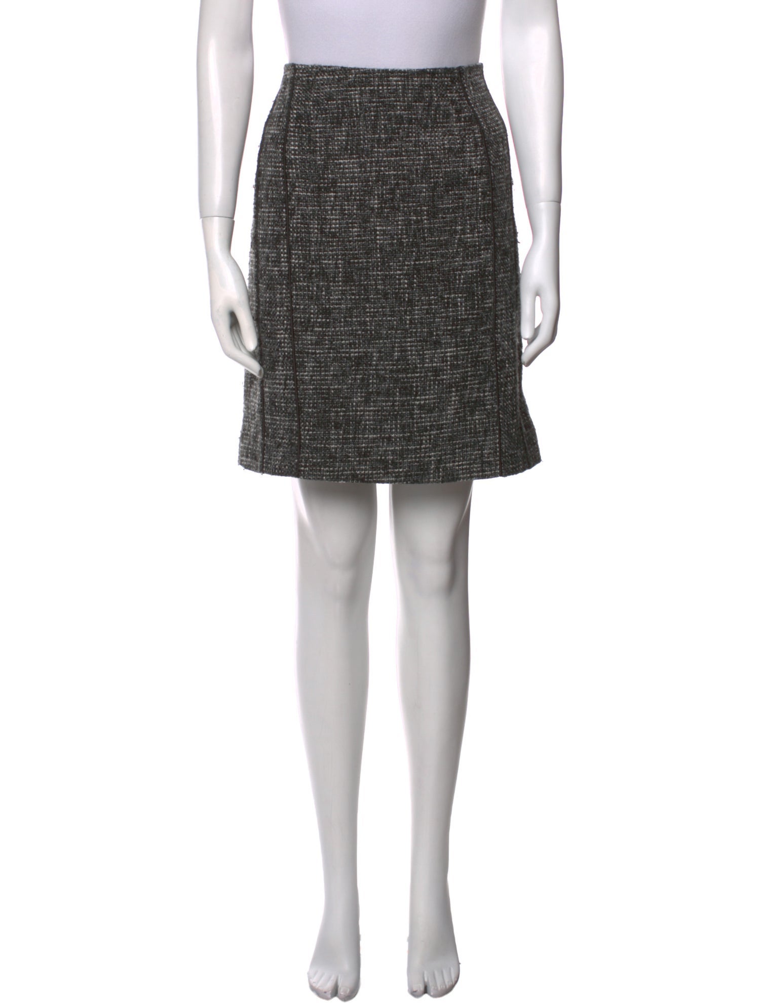 etcetera Tweed Pattern Mini Skirt