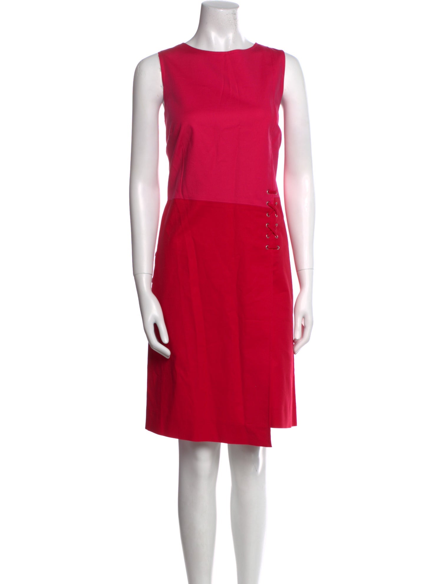 etcetera Bateau Neckline Knee-Length Dress