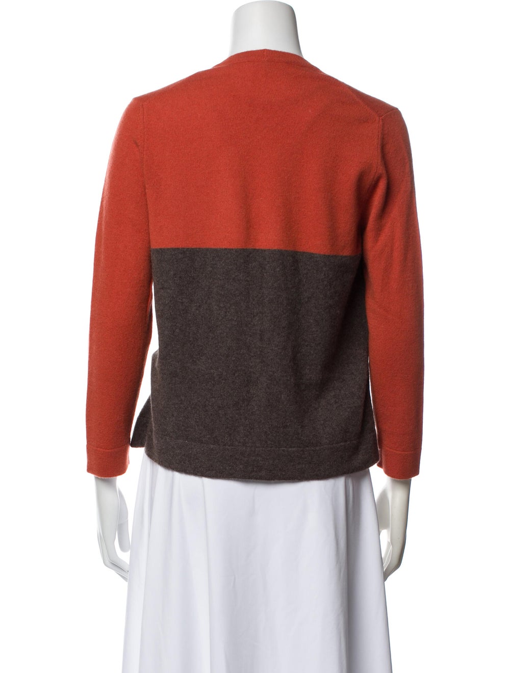 etcetera Colorblock Pattern V-Neck Top - image 3