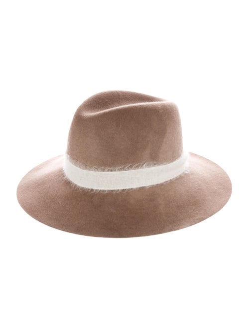 Eugenia Kim Wool Fedora Hat brown