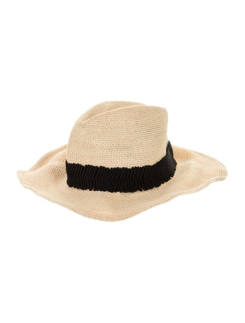 Eugenia Kim Woven Fedora Hat Tan