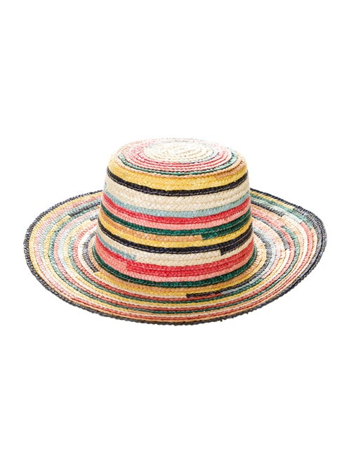 Eugenia Kim Woven Bucket Hat Yellow