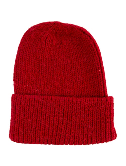 Eugenia Kim Baby Alpaca Knit Beanie Red