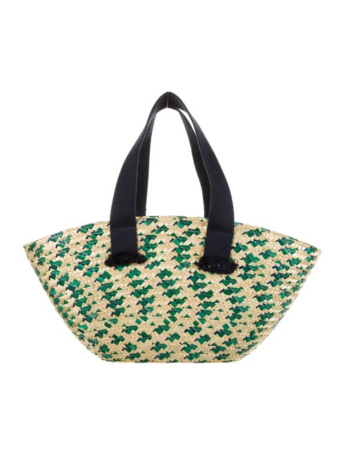 Eugenia Kim Woven Straw Shoulder Bag