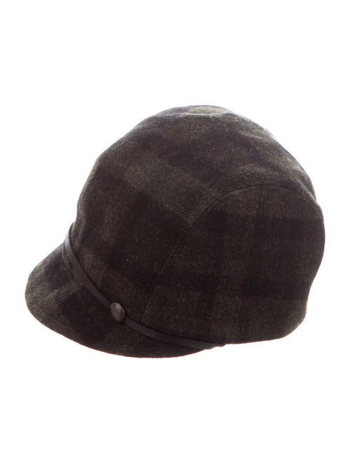 Eugenia Kim Wool Newsboy Hat Green