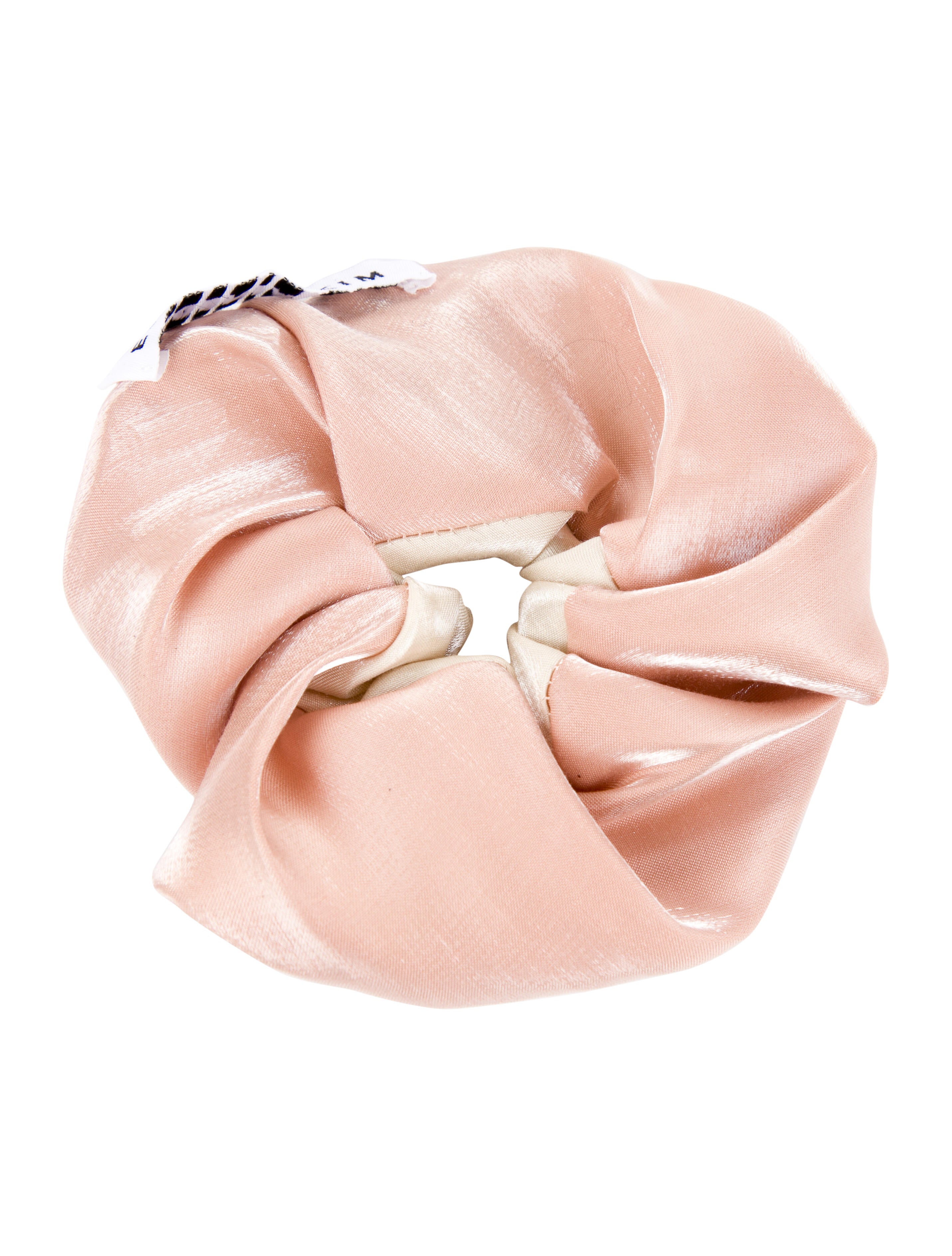 Eugenia Kim Satin Hair Tie Pink Hair Accessories, Accessories WEU30836 The RealReal