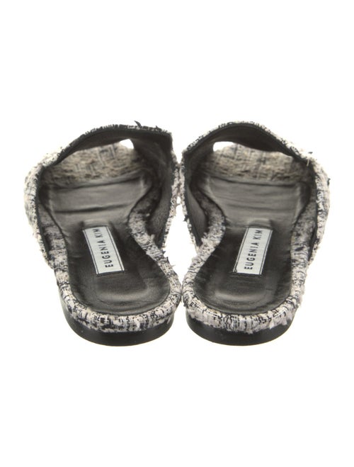 Eugenia Kim Tweed Tweed Pattern Mules