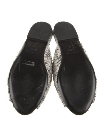 Eugenia Kim Tweed Tweed Pattern Mules