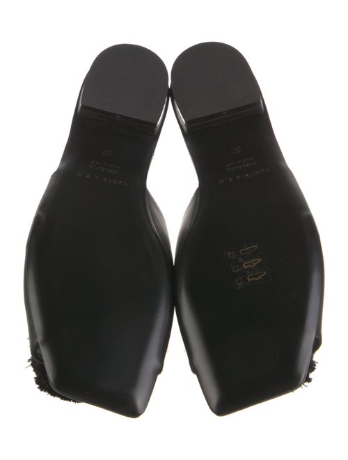 Eugenia Kim Leather Pom-Pom Embellishments Slides